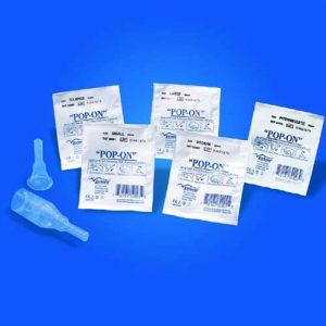 Rochester Medical Pop On Self adhering Catheter : 29mm Medium - Case of 100