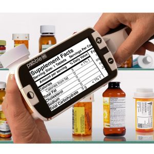 Enhanced Vision Pebble HD Portable Video Magnifier