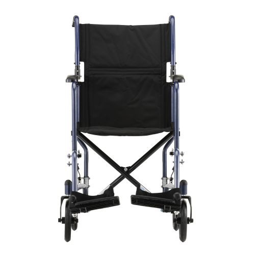 19 Inch Steel Transport Chair
