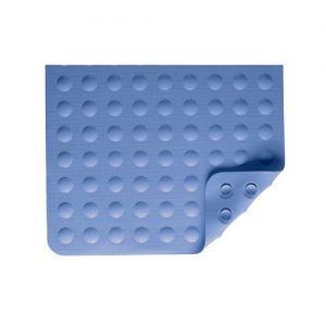 Nova Rubber Bath Mat - Blue