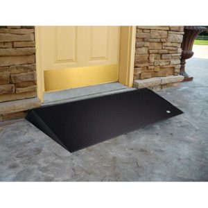 EZ Access Rubber Threshold Ramp : 1.5" Max Height - Case of 2
