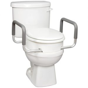 Carex Round Toilet Seat Elevator with Arms