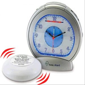 Sonic Boom Analog Vibrating Alarm Clock
