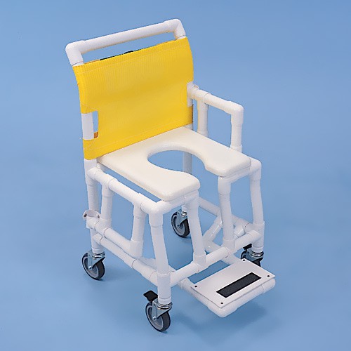 Shower Taxi PVC Rolling Shower Chair