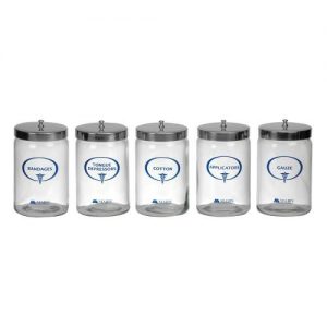 MABIS Glass Stor-A-Lot Sundry Jars