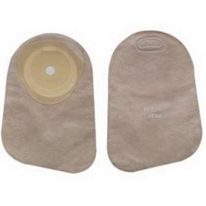 Hollister Premier Closed-End Pouch with Integrated Filter : Pre-Cut - 1 (3/8)" Beige Box of 30