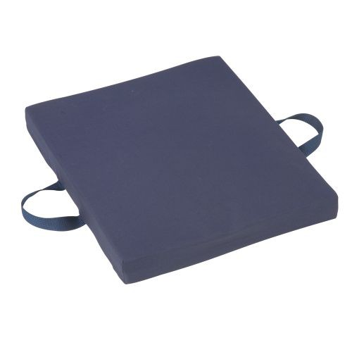 DMI Gel/Foam Flotation Cushion : Nylon Cover Black - 16"L x 20"W x 2"H