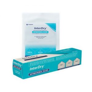 Coloplast InterDry Ag Skin Fold Management : 10" x 36" - Box of 10