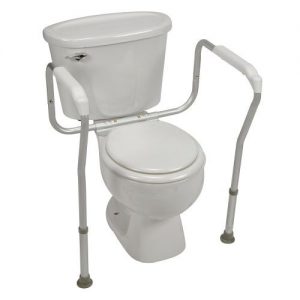HEALTHSMART Toilet Safety Arm Support with BactiX