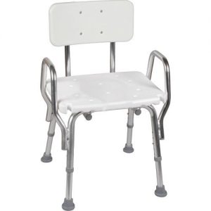 DMI Shower Chair : Gray With Back