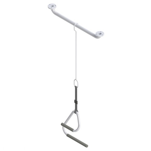 HealthCraft e2 Ceiling Mounted Trapeze : 24" Ceiling Bar Length, Mounts to Studs on 24" Centers