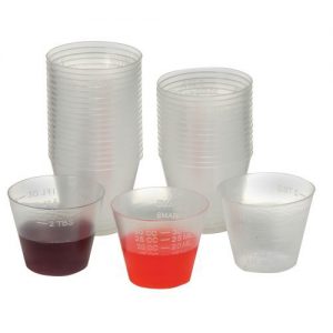 DMI Plastic Portion Medication Cups, 1 oz.