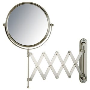 Jerdon 7X 8-inch 2-Sided Swivel Wall Mount Extension Mirror