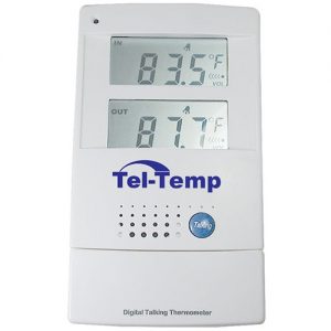 Indoor Outdoor Talking Thermometer by Voice Zone