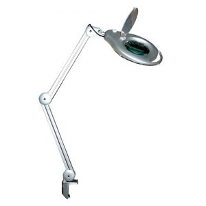 MG Electronics LED Clamp On Desktop Magnifier