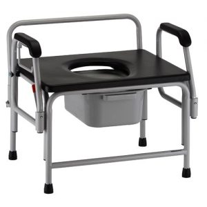 Bariatric Drop Arm Commode