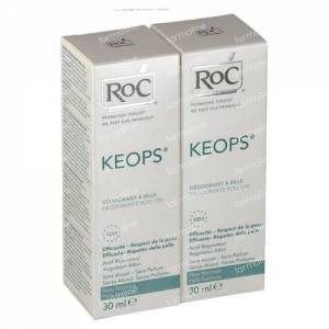 Roc Keops Deodorant Roller Reduced Price 60 ml roller