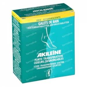 Akileine Effervescent Footbath Tablets 7 effervescent tablets
