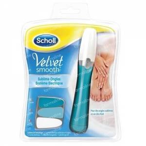 Scholl Velvet Sublime Electric Nail Care System 1 item