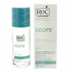 Roc Keops Deodorant Roller 30 ml roller