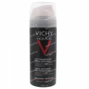 Vichy Homme Deodorant Anti-Transparant Triple 72h Aero 150 ml