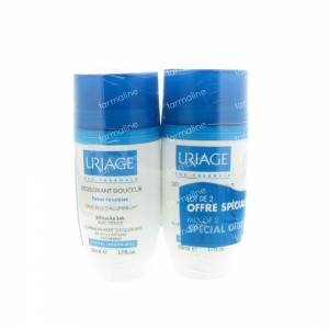 Uriage Set Deo Softness Roll-on 100 ml