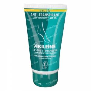 Akileine Anti-Perspirant Deodorant Gel 75 ml gel