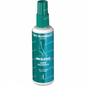Akileine Deodorant Anti-Perspirant Foot Spray 100 ml