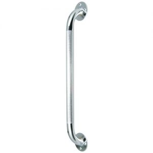 Chrome Knurled Grab Bars : 12 Inch Chrome Knurled Grab Bar