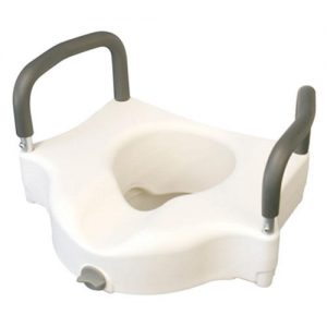 Medline Raised Toilet Seat with Arms