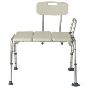 Medline Transfer Bench with Back