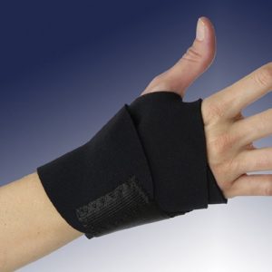 Banyan Black Neoprene Wrist Support - Adjustable - Black
