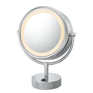 Kimball & Young 1X/5X NeoModern Lighted LED Vanity Mirror
