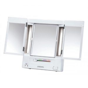 Jerdon Tri-Fold Makeup Mirror : Single Unit