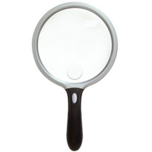 UltraOptix 5 inch Round Magnifier with Handle