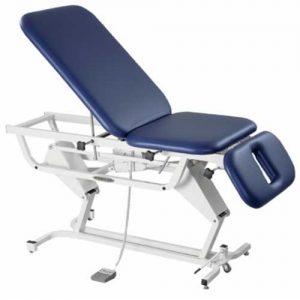 ADP 300 Treatment Table-Imperial Blue-Footswitch & Casters