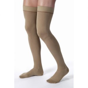 Jobst for Men 20-30 Thigh High Closed Toe Compression Socks