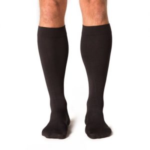 Midtown Microfiber Mens 30-40mmHg Knee High Closed Toe