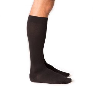Midtown Microfiber Mens 20-30mmHg Knee High Closed Toe