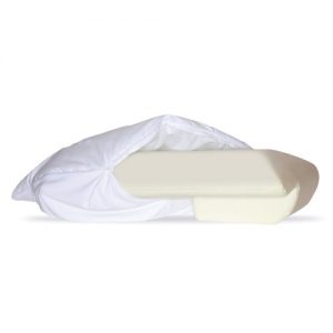 Fiberfill Cozy Cover for Sleep Better Pillow - White
