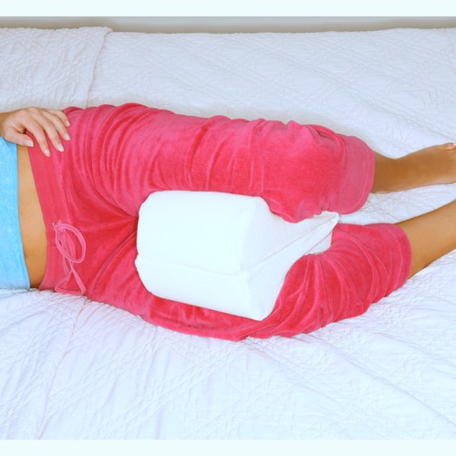 Leg Wedge Pillow Cover - White