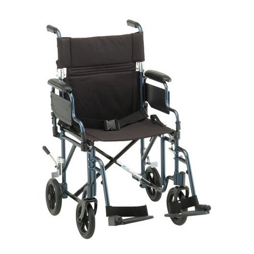 Nova Lightweight Transport Chair with Detachable Desk Arms