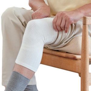 Aqua-Titanium Knee Support Beige
