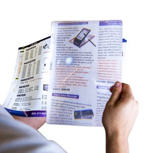 Full Page Magnifier-Framed