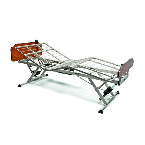 Patriot LX Full Electric Homecare Bed-Full Electric Bed, 1633-Innerspring Mattress w/Foam, Half Rails