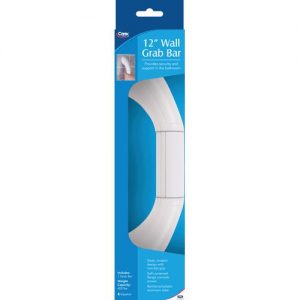 Carex White Wall Grab Bar-24"