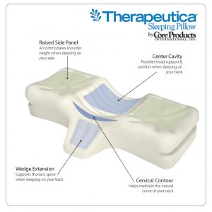 Therapeutica Sleeping Pillow - Average