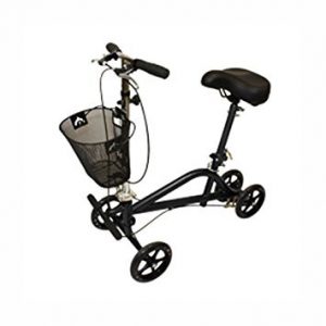 Gemini Seated Scooter - Black Powder Coat