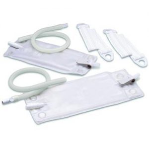 Hollister Vented Latex-Free Urinary Leg Bag Combo Pack : 19oz Medium - Box of 10