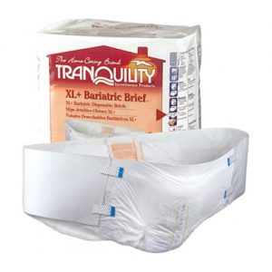Tranquility Bariatric Disposable Briefs XL+